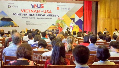 Khai mạc hội nghị Toán học Việt - Mỹ 2019  - ảnh 1