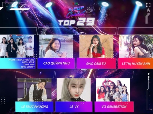 28 tiết mục xuất sắc lọt vòng Bán kết cuộc thi Giọng hát hay tiếng Hàn Quốc - VOV 2019 - VOV’s Kpop Contest - ảnh 2