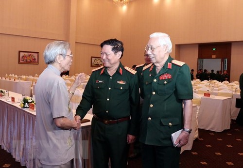 Gặp mặt đại biểu cao cấp quân đội nghỉ hưu khu vực phía Nam - ảnh 1