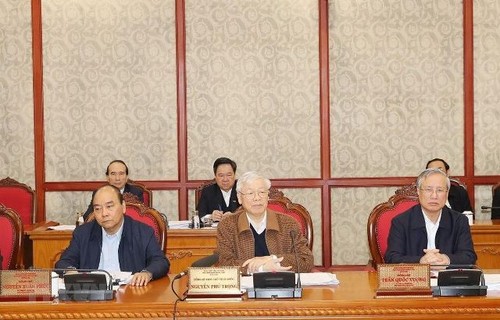 Bộ Chính trị cho ý kiến hoàn thiện dự thảo Văn kiện Đại hội XIII của Đảng gửi đại hội đảng bộ cơ sở - ảnh 1