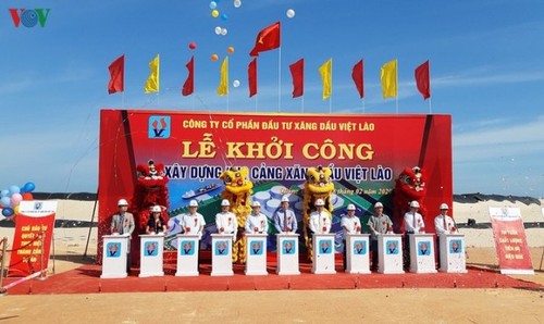 Gần 470 tỷ đồng xây dựng kho cảng xăng dầu Việt Lào - ảnh 1