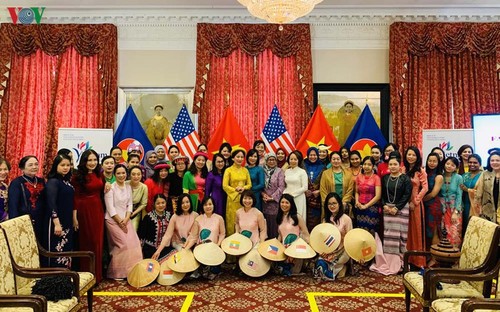 Việt Nam chủ trì chuỗi các hoạt động giao lưu của Hội Phụ nữ ASEAN tại thủ đô Washington - ảnh 5