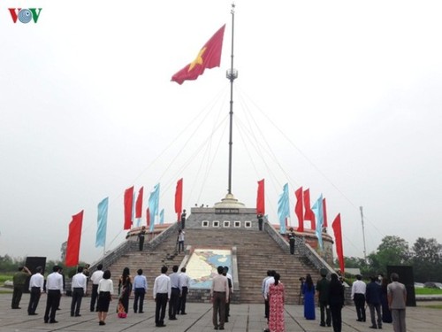 Lễ Thượng cờ thống nhất non sông tại Hiền Lương - Bến Hải - ảnh 1