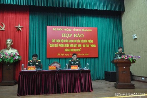 Hội thảo về Quân Giải phóng miền Nam Việt Nam sẽ diễn ra tại tỉnh Đồng Nai vào ngày 8/1/2021 - ảnh 1