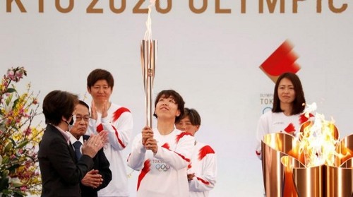 Nhật Bản: khai mạc Lễ rước đuốc Olympic Tokyo - ảnh 1