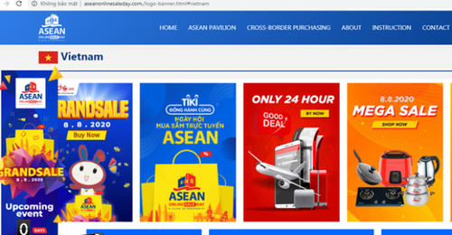 Khởi động chương trình Ngày mua sắm trực tuyến lớn nhất ASEAN 2021 - ảnh 1