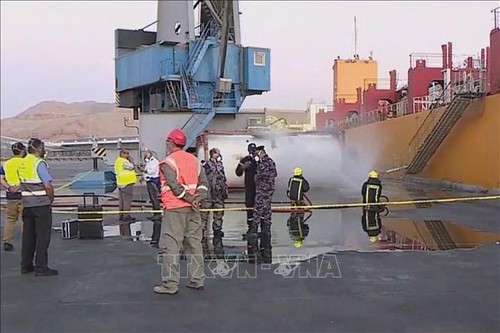 Việt Nam chia buồn với các nạn nhân trong vụ nổ ở cảng Aqaba, Jordan - ảnh 1