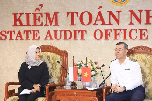 Tổng Kiểm toán Nhà nước Ngô Văn Tuấn tiếp Chủ tịch Ủy ban Kiểm toán Indonesia - ảnh 1