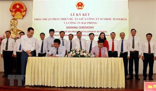 Tỉnh Nam Định đón dự án đầu tư 100 triệu USD - ảnh 1