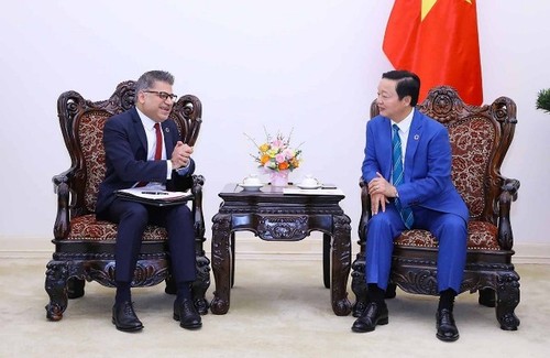 Phó Thủ tướng Trần Hồng Hà tiếp Tổng Giám đốc Công ty Astra Zeneca - ảnh 1