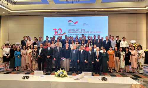 Kỷ niệm 30 năm hợp tác Việt Nam - Đức trong lĩnh vực kinh tế và tài chính - ảnh 1