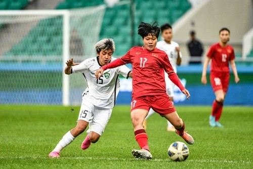 Đội tuyển bóng đá nữ Việt Nam giữ vững ngôi đầu Đông Nam Á  - ảnh 1