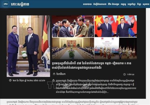 57 năm quan hệ Việt Nam - Campuchia: Truyền thông Campuchia đề cao quan hệ tốt đẹp giữa hai quốc gia láng giềng - ảnh 2