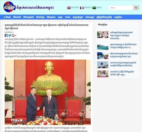 57 năm quan hệ Việt Nam - Campuchia: Truyền thông Campuchia đề cao quan hệ tốt đẹp giữa hai quốc gia láng giềng - ảnh 3