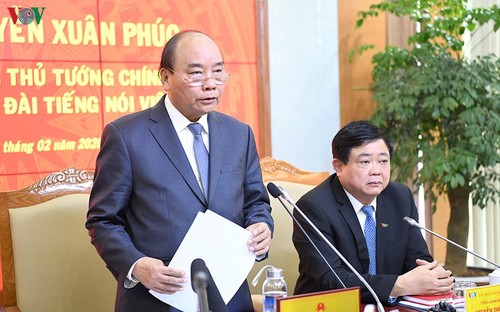 Hình ảnh: Thủ tướng Nguyễn Xuân Phúc thăm và làm việc với VOV - ảnh 14