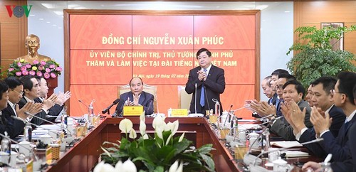 Hình ảnh: Thủ tướng Nguyễn Xuân Phúc thăm và làm việc với VOV - ảnh 16