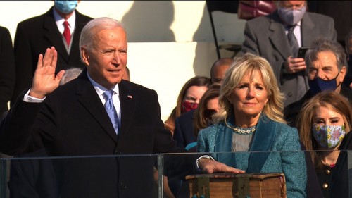 Trực tiếp: Ông Joe Biden chính thức trở thành Tổng thống Mỹ thứ 46 - ảnh 8