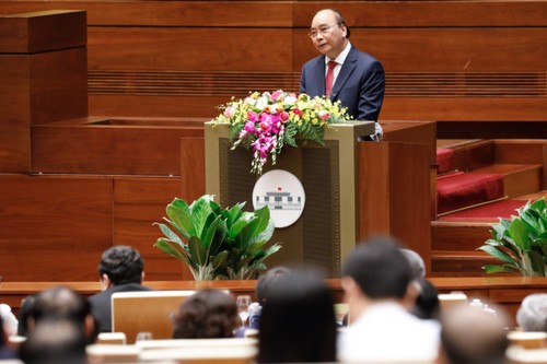 Toàn cảnh Lễ tuyên thệ nhậm chức của Chủ tịch nước Nguyễn Xuân Phúc - ảnh 6