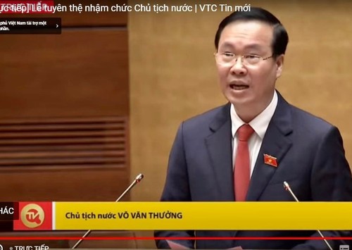 Trực tiếp: Toàn cảnh lễ Tuyên thệ nhậm chức Chủ tịch Nước Cộng hòa Xã hội Chủ nghĩa Việt Nam - ảnh 1