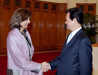 Canciller colombiana visita Vietnam para fomentar la cooperación bilateral - ảnh 1