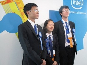 Alumnos vietnamitas se destacan en competencia científica internacional - ảnh 1