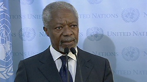 Kofi Annan considera el papel de Rusia e Irán en temas sirios - ảnh 1