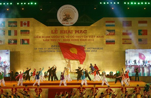 Inaugurado IV Festival Internacional de artes marciales tradicionales de Vietnam - ảnh 1