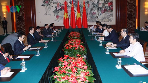 Premier Nguyen Tan Dung se reúne con el vicepresidente chino Xi Jinping - ảnh 2