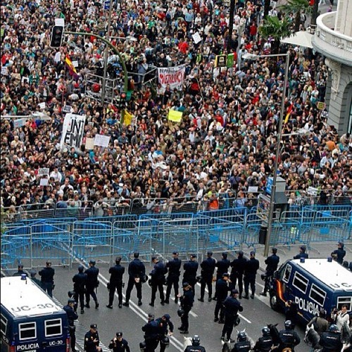 Nueva jornada de protestas en España contra medidas de austeridad - ảnh 1