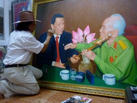 El rostro de Bolívar se asoma en Hanoi - ảnh 2
