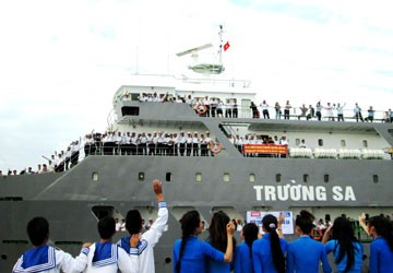 Jóvenes soldados determinados en defender la soberanía marítima - ảnh 1