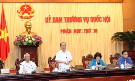 Concluye la XVIII Sesión del Comité Permanente del Parlamento vietnamita - ảnh 1