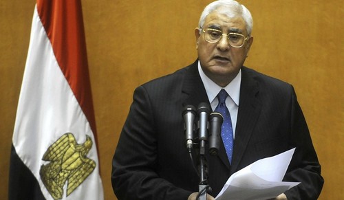Presidente interino de Egipto aprueba la Constitución provisional - ảnh 1