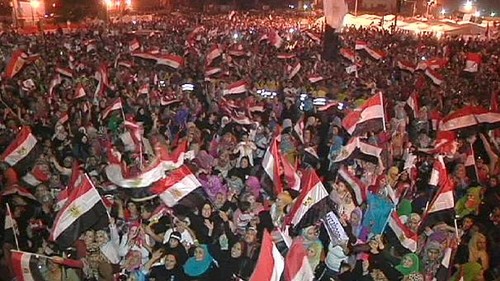 Egipto vive en julio la mayor oleada de manifestaciones en su historia  - ảnh 1