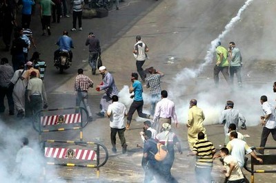 Al menos 700 muertos en sangrientos enfrentamientos en Egipto - ảnh 1