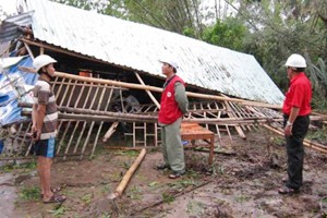 Asistencia urgente a las localidades más golpeadas por tormenta - ảnh 1