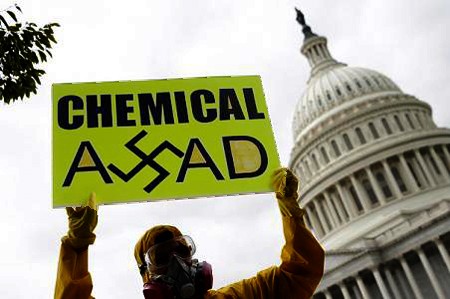 Arsenal químico de Siria sería destruido en ultramar - ảnh 1