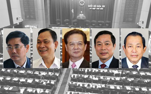 Ministros y jefes de ramas comparecen en el Parlamento vietnamita - ảnh 1