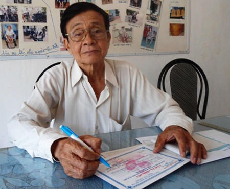 Nguyen Van Mot – profesor mantiene “fuego” en cocina caritativa  - ảnh 1