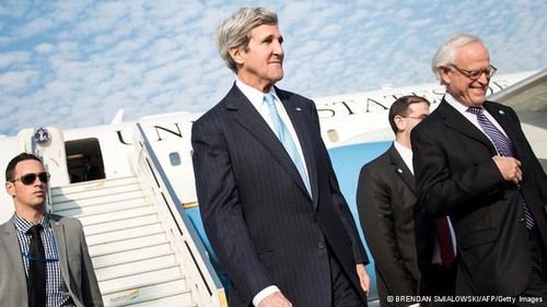 John Kerry busca impulsar acuerdo de paz en Medio Oriente - ảnh 1