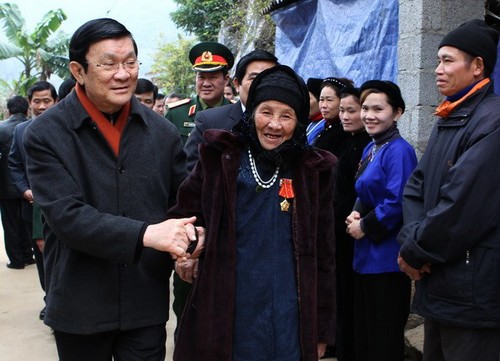 Concluye presidente de Vietnam gira por localidades septentrionales - ảnh 3