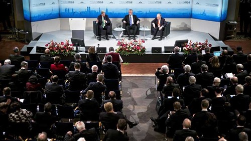 Potencias chocan en temas de Ucrania y Siria en conferencia de defensa de Munich - ảnh 1