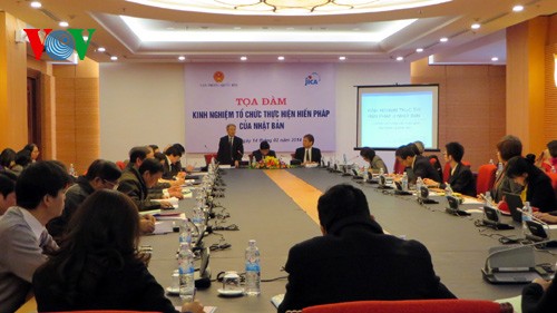 Vietnam estudia experiencias constitucionales de Japón - ảnh 1