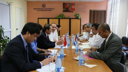 Vietnam y Cuba incrementan cooperación en sector comunicativo - ảnh 1