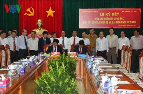 La Voz de Vietnam coordina la información sobre el este de Cochinchina - ảnh 1