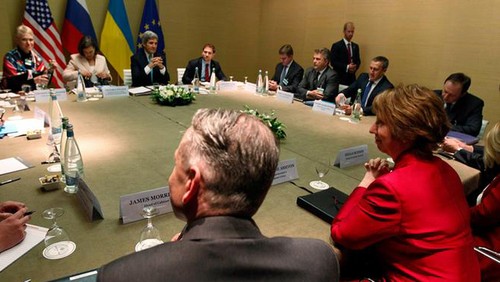 Acuerdo de Ginebra sobre Ucrania en peligro de colapsar - ảnh 1
