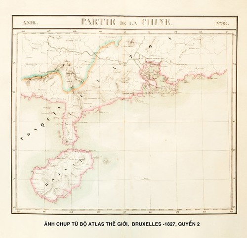 Atlas geográfico mundial 1827 confirma soberanía marítima de Vietnam - ảnh 2