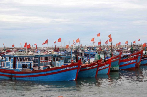 Barcos pesqueros con casco de acero contribuyen a enriquecer y defender la patria - ảnh 1