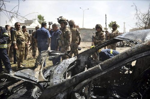 Atentados suicidas en Iraq dejan 170 bajas  - ảnh 1
