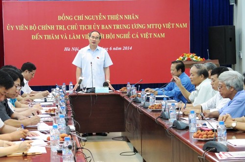 Asociación de Pesca de Vietnam contribuye al desarrollo sostenible en la esfera marítima - ảnh 1